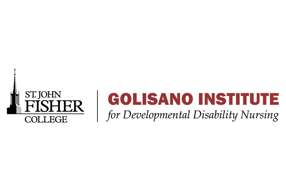 Logo: The Golisano Institute for Developmental Disability Nursing at St. John Fisher College