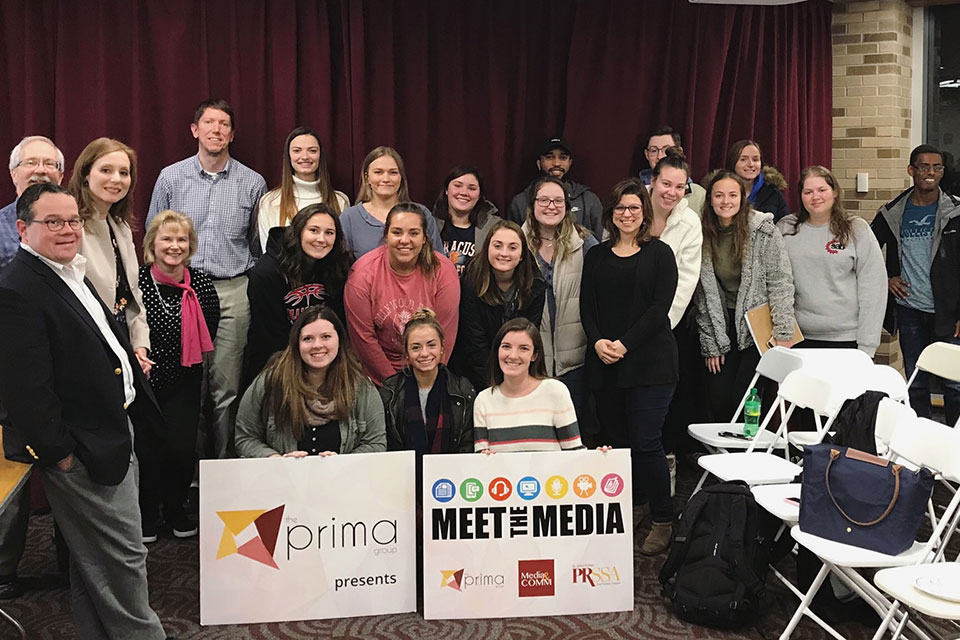 On Wednesday, Nov. 6, the students partnered with The PRIMA Group to hold a special edition Meet the Media panel.