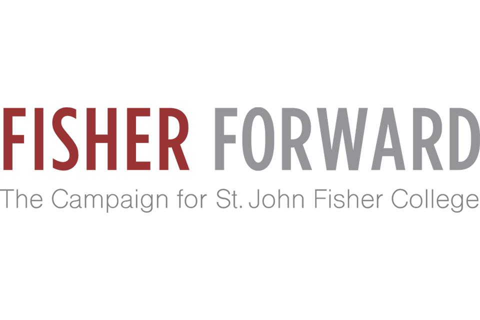 Logo: Fisher Forward the Campaign for St. John Fisher College