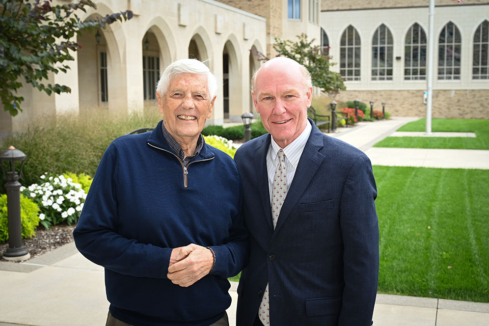 Dr. Don Muench and Dr. Gerry Rooney