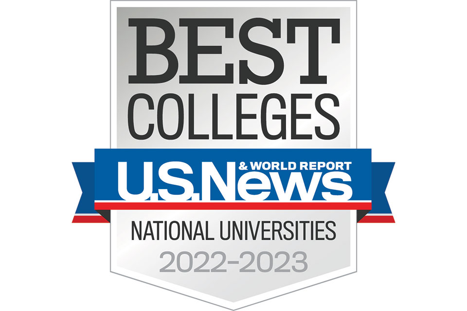 Seal: US News and World Report 2022-2023 Best Colleges - National Universities
