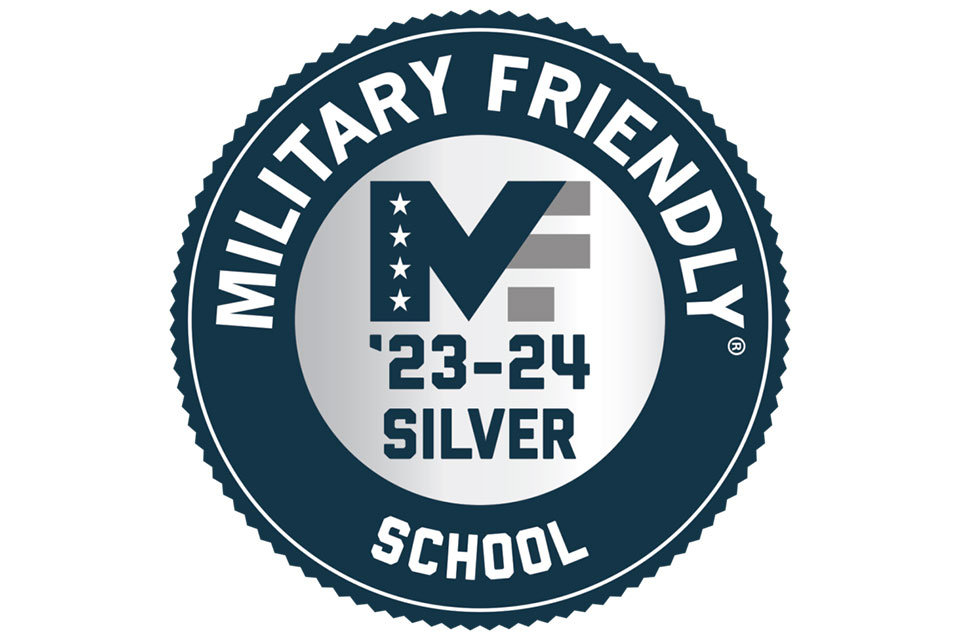 Badge: Military Friendly School - 23-24 Silver