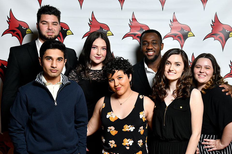 SGA members at the 2019 Cardinal Awards.