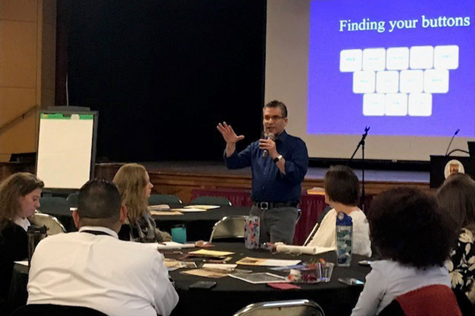 Dr. Kenneth Ginsburg, an internationally known physician and author, facilitated sessions targeted for charter school and traditional public school leaders, related service providers, and teachers.