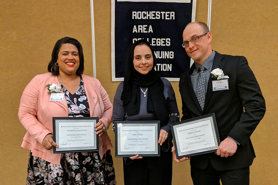 Dr. Daniele Lyman-Torres, Nelly Abdalla, and Robert A. Brown
