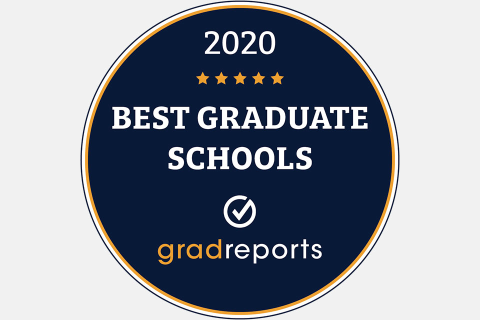 2020 Best Graduate Schools GradReports Badge
