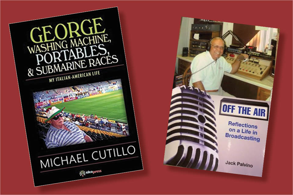 Book covers for Palvino and Cutillo books