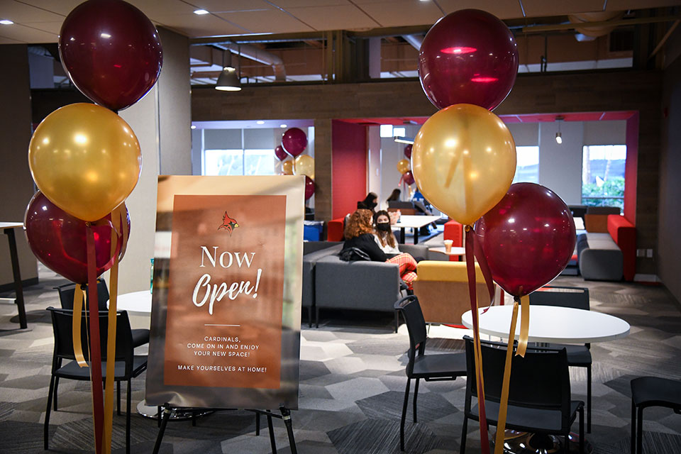 Tepas Commons opened for student use on Friday, Jan. 14.