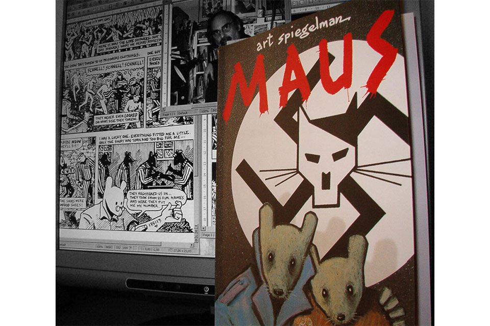 A cover of the graphic novel, Maus. (Photo credit: 