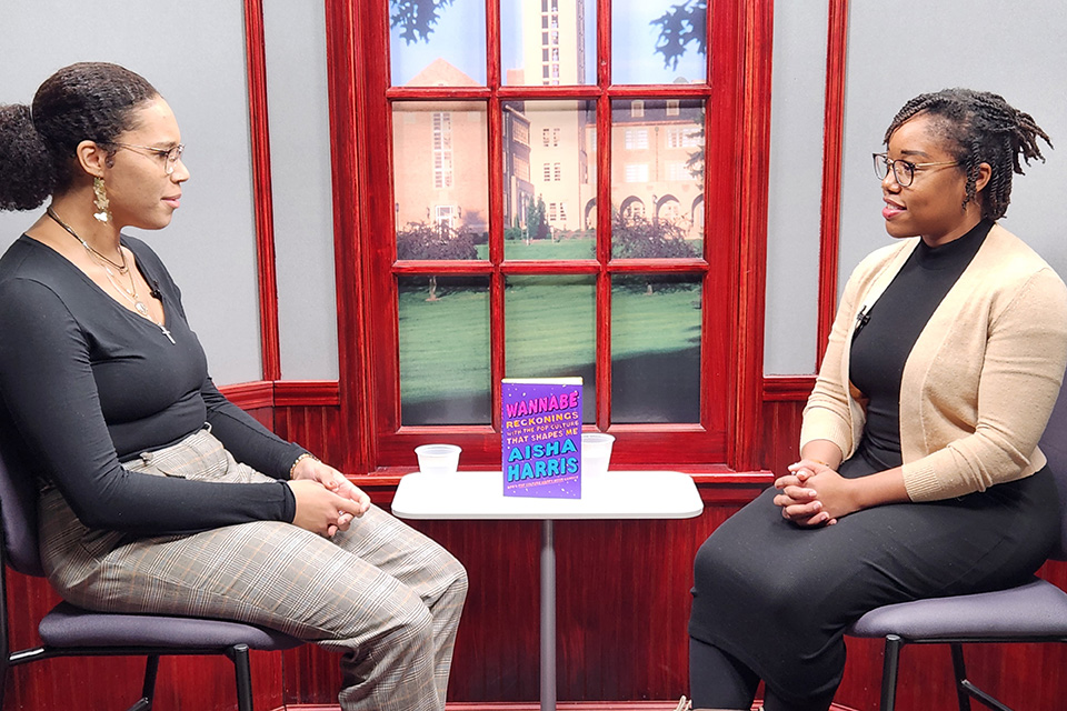 Fisher student Alayna Delice interviews pop culture critic Aisha Harris.
