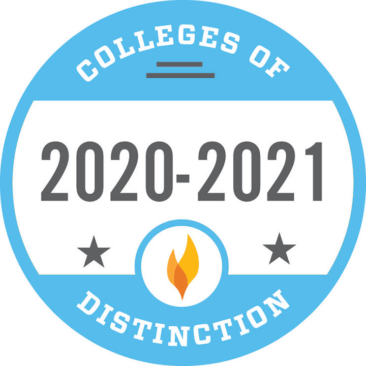 Logo: 2020-2021 Colleges of Distinction