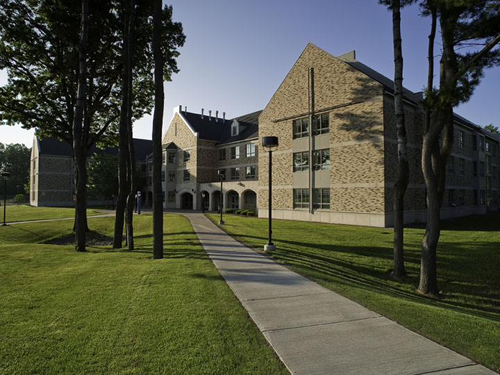 College Bound participants stay in Founders Hall, one of the newest residence halls on campus.