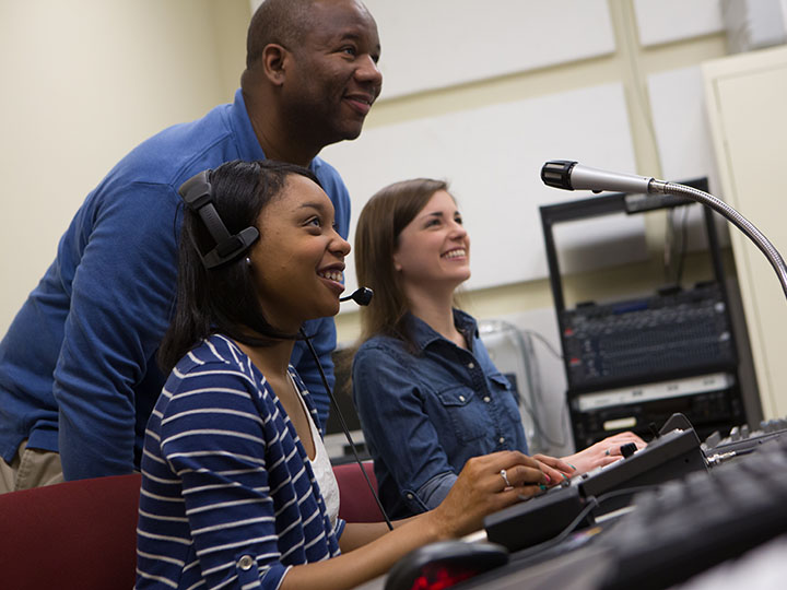 Experiential learning within the media and communication department gives Fisher students a professional advantage for success as strategic communicators.